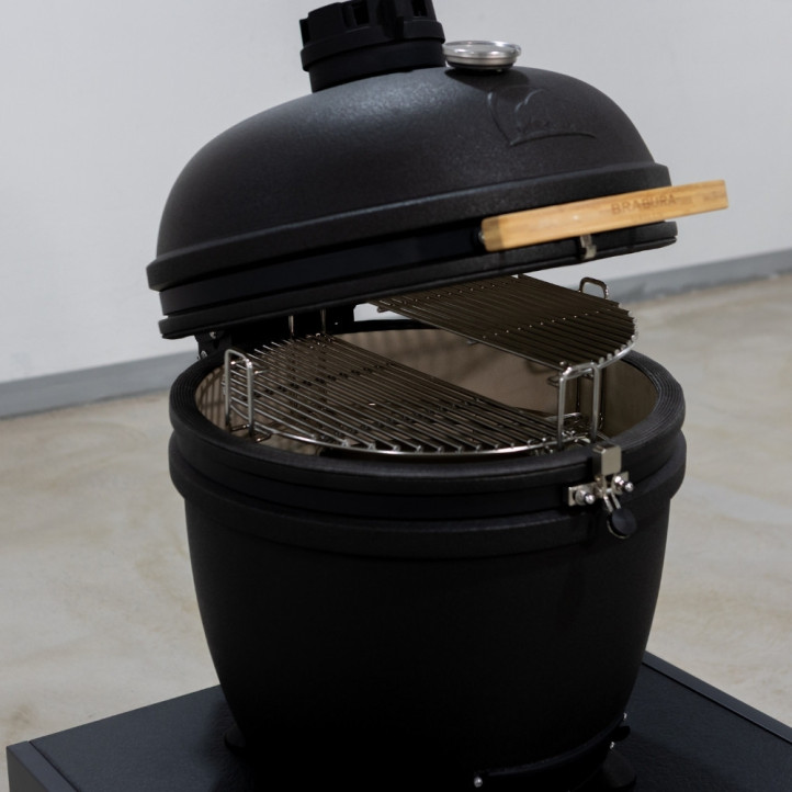 Kamado Brabura Bison 23 céramique Ø58 cm barbecue charbon
