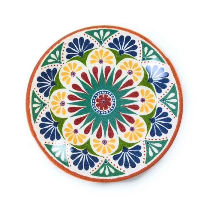 Assiettes incassables Zani Porto 26,7 cm mélamine x2