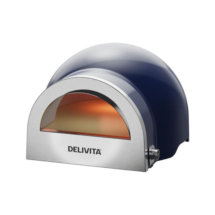 Delivita Flow Bleu – four à pizza hybride premium