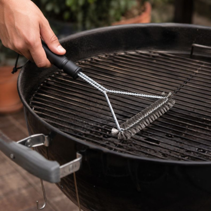 Petite brosse Barbecue Republic 30 cm acier