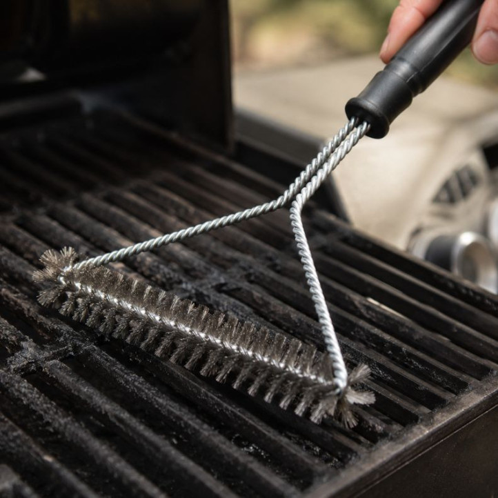 Petite brosse Barbecue Republic 30 cm acier