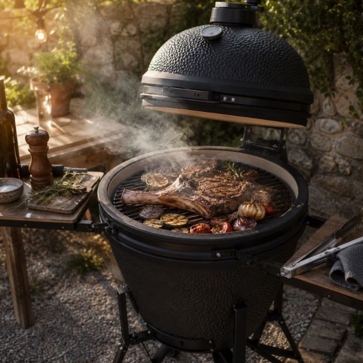 Pack kamado BSTRD Large Graphite +8 access