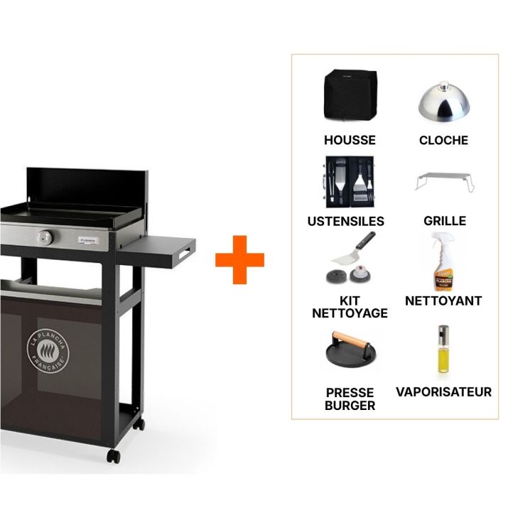 Pack plancha électrique Le Marquier 150 Duo +8 access