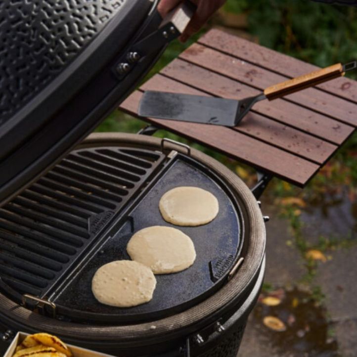 Plancha The Bastard demi lune kamado Large fonte