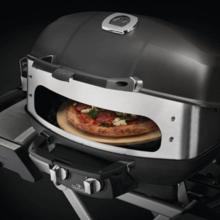 Rôtissoire robuste Napoleon TravelQ™ PRO285 | Kit rôtissoire et four à pizza