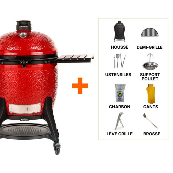 Pack Promo barbecue Kamado Joe Big Joe Série 3