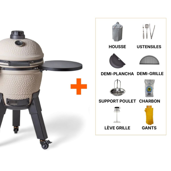 Le Pack Promo barbecue kamado Moddern Sandy