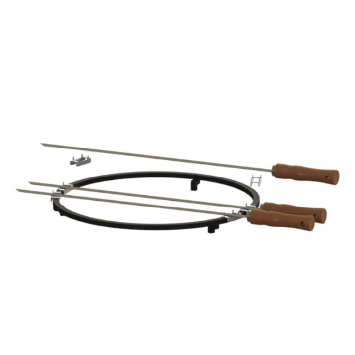 Ensemble de brochettes Asado OYAT | Accessoire brasero