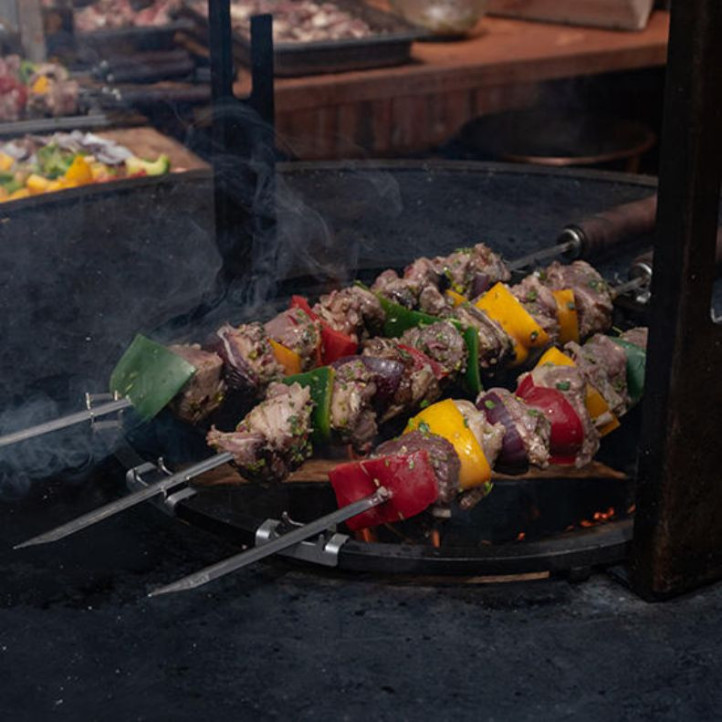 Ensemble de brochettes Asado OYAT | Accessoire brasero