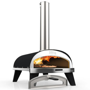 Four à pizza Ziipa Piana Evo Bois Charbon | Pierre rotative