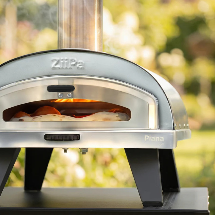 Four à pizza Ziipa Piana Evo Bois Charbon | Pierre rotative