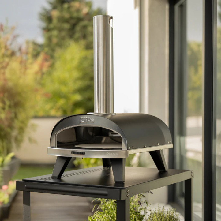 Four à pizza Ziipa Piana Evo Bois Charbon | Pierre rotative