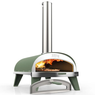 Four à pizza Ziipa Piana Evo Bois Eucalyptus | Pierre rotative