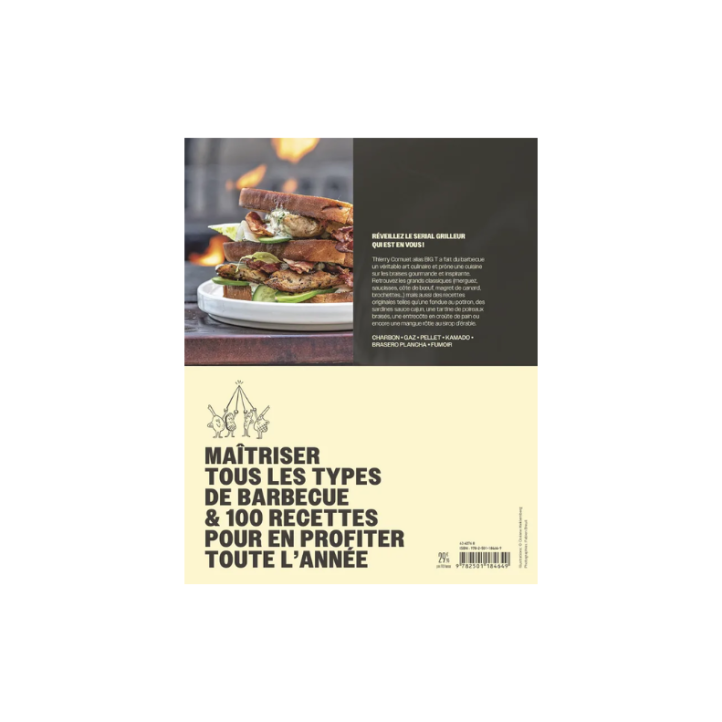 Livre l'art du barbecue BIG T