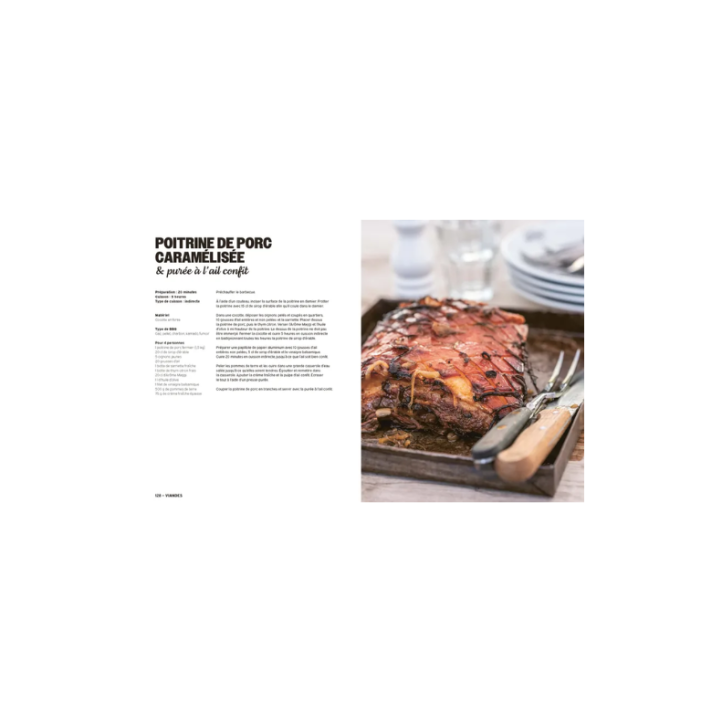 Livre l'art du barbecue BIG T
