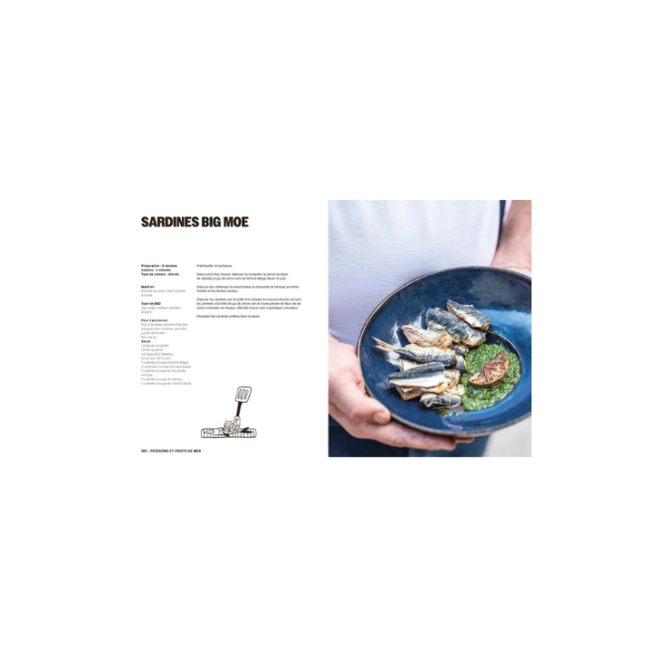Livre l'art du barbecue BIG T