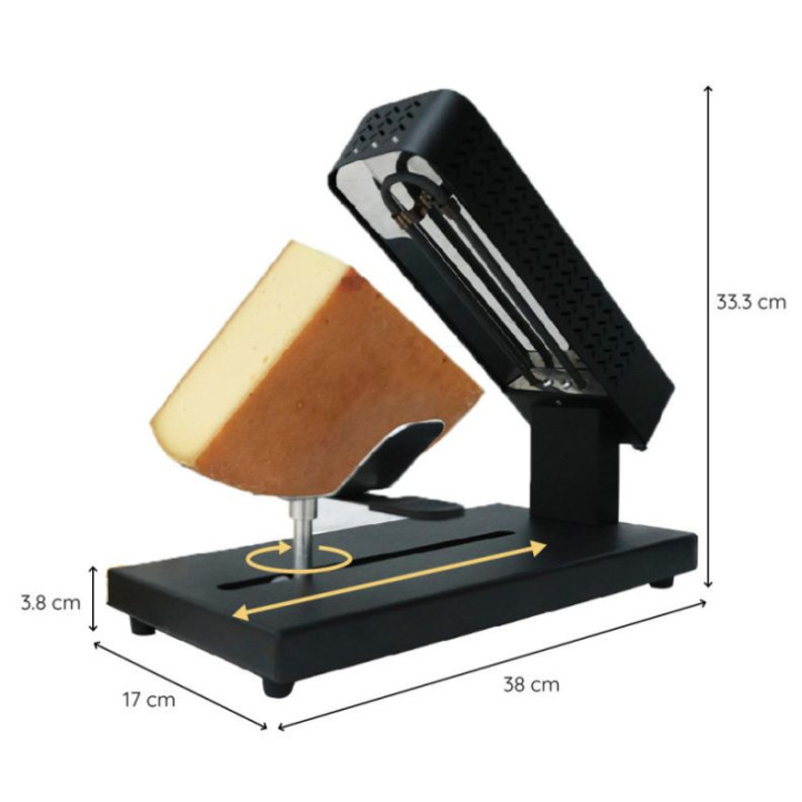 Appareil à raclette CECOA traditionnel