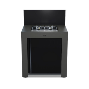 Le Modulo Eno Master 2 bruleurs gaz gris