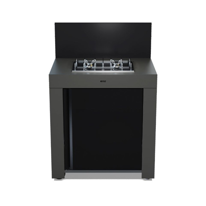 Le Modulo Eno Master 2 bruleurs gaz gris