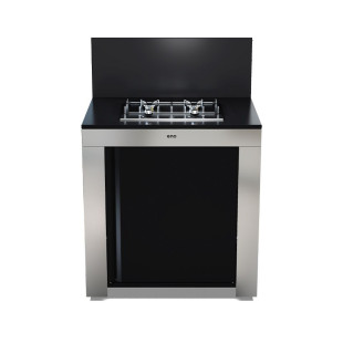 MODULO Table MASTER encastrée – ENO Noir & Inox