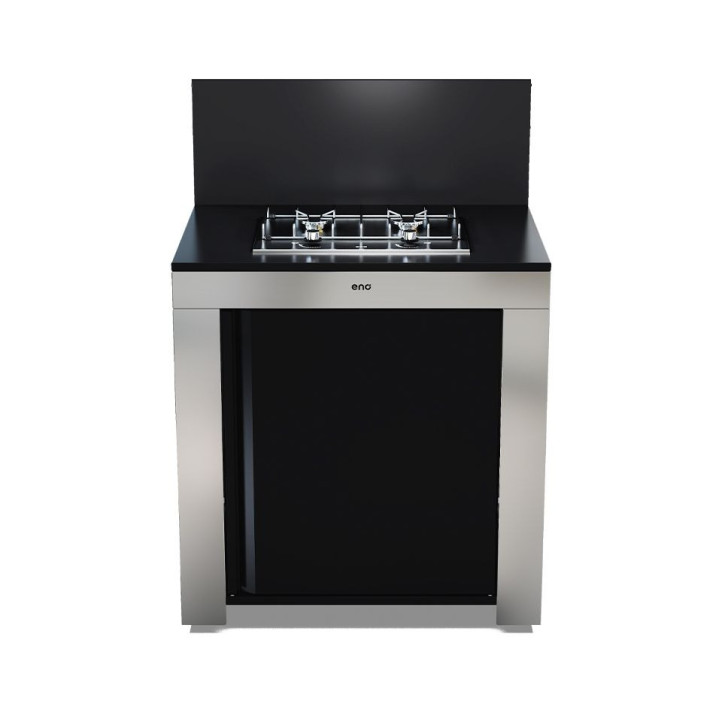 MODULO Table MASTER encastrée – ENO Noir & Inox