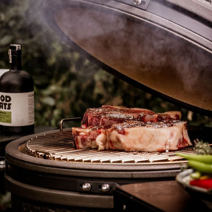 BSTRD Core Large Graphite – barbecue kamado 49 cm sur chariot