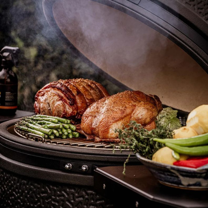 BSTRD Core Large Graphite – barbecue kamado 49 cm sur chariot