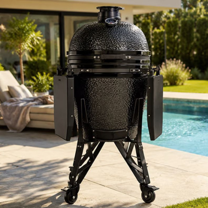 BSTRD Core Large Graphite – barbecue kamado 49 cm sur chariot