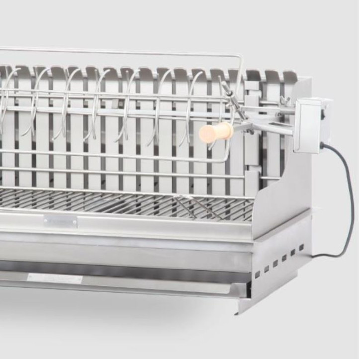 Grilloir charbon de bois Le Marquier irissary inox