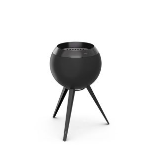 Brasero Höfats Moon 45 black sur pieds hauts