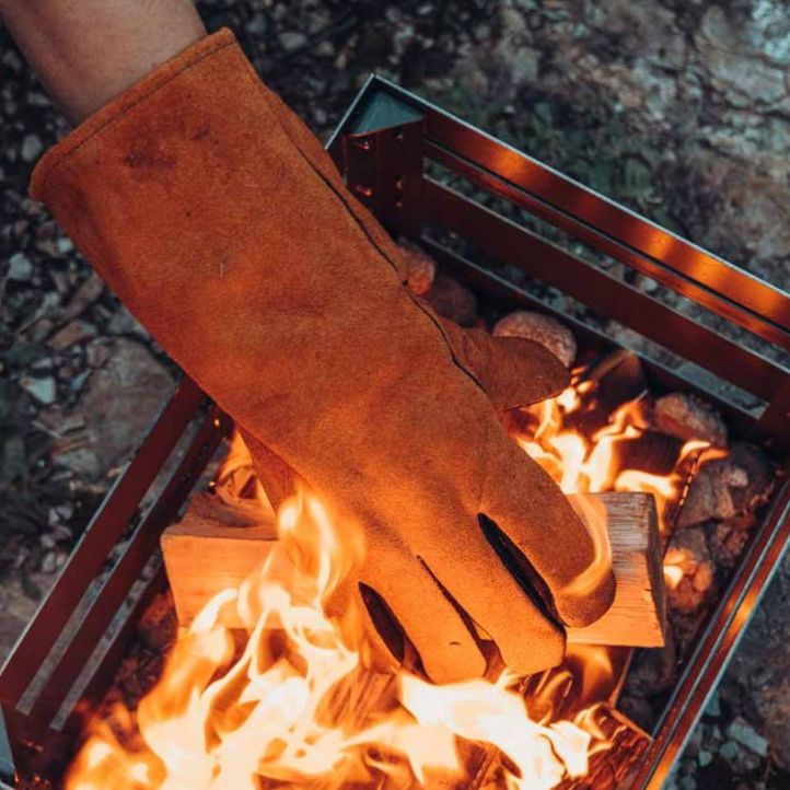 Gants Höfats en cuir