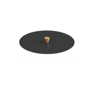 Mini étouffoir OYAT en acier pour BBO 68cm