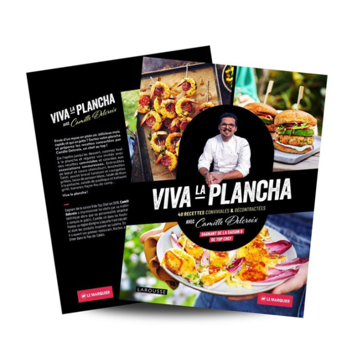 Livre Le Marquier Viva la plancha