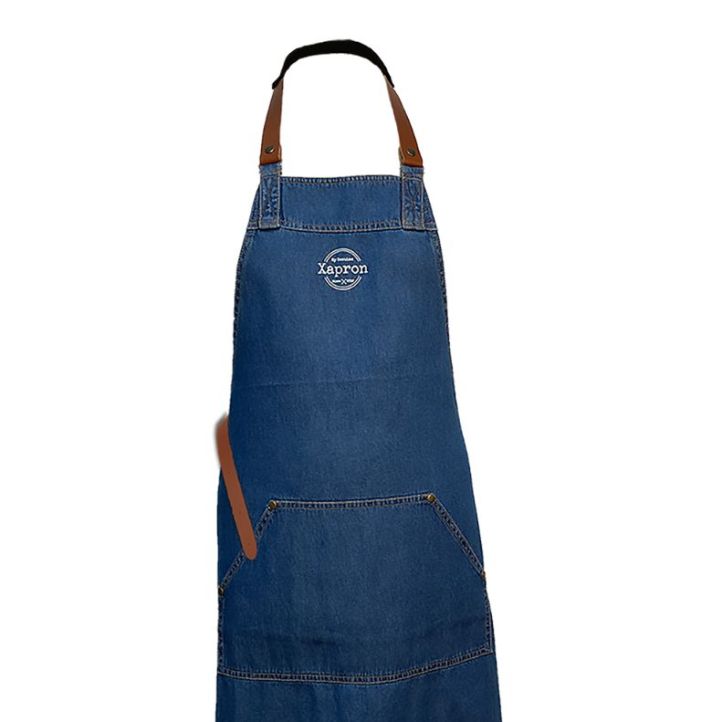 Tablier Xapron Arizona denim bleu foncé L