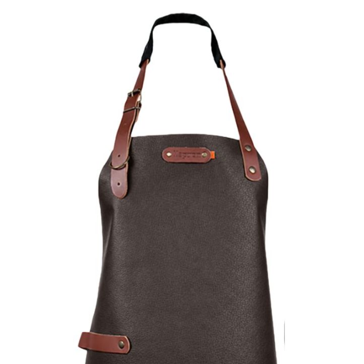 Tablier Xapron New York cuir bruin L