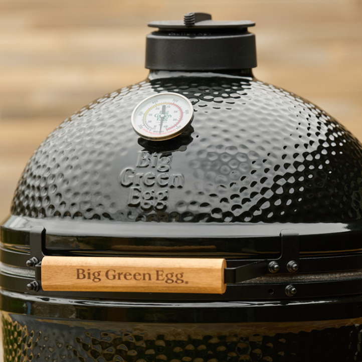 Big Green Egg The Onyx Large sur chariot avec tablettes | Édition limitée