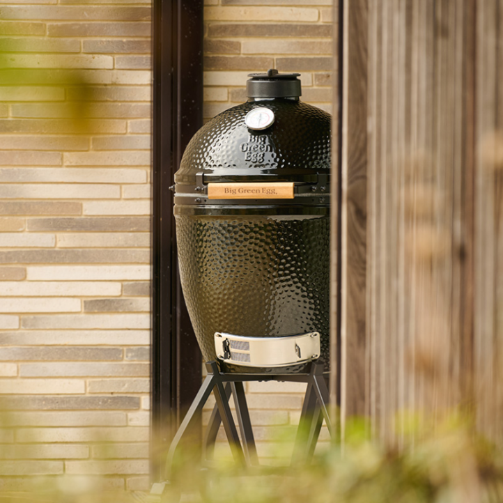 Big Green Egg The Onyx Large sur chariot | Édition limitée