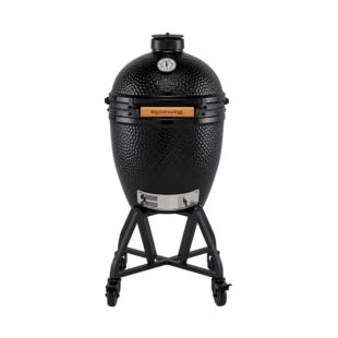 Barbecue kamado Big Green Egg ONYX sur chariot