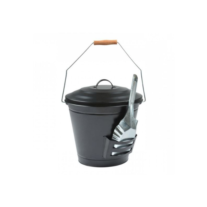 Seau à cendres avec pelle Esschert Design 14,1 L