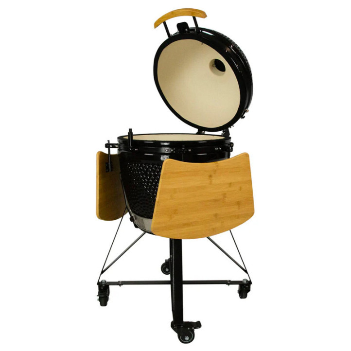 Kamado INFERNO Large sur chariot + 5 accessoires offerts