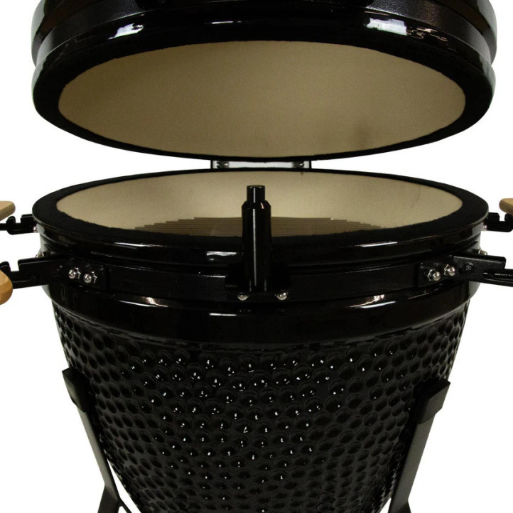 Kamado INFERNO Large sur chariot + 5 accessoires offerts