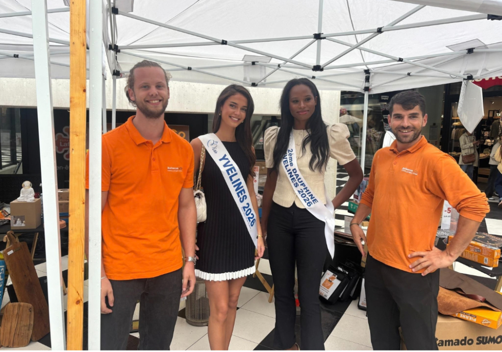 La rencontre entre Barbecue and Co et Miss Yvelines