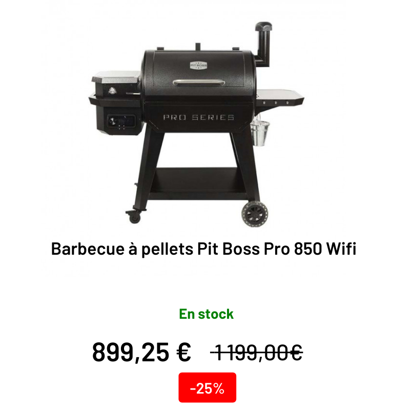 Barbecue à pellets